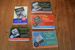 Selection of Armed Services Edition books in Special Collections