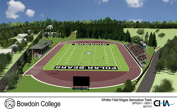 Picture of new Whittier Field plans