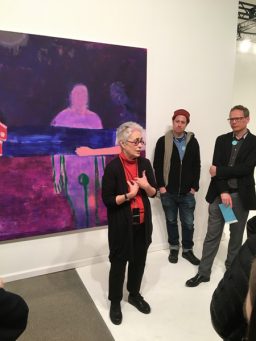 Collectors' Collaborative spring gathering in New York with artist Katharine Bradford.