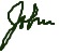 John Cross signature