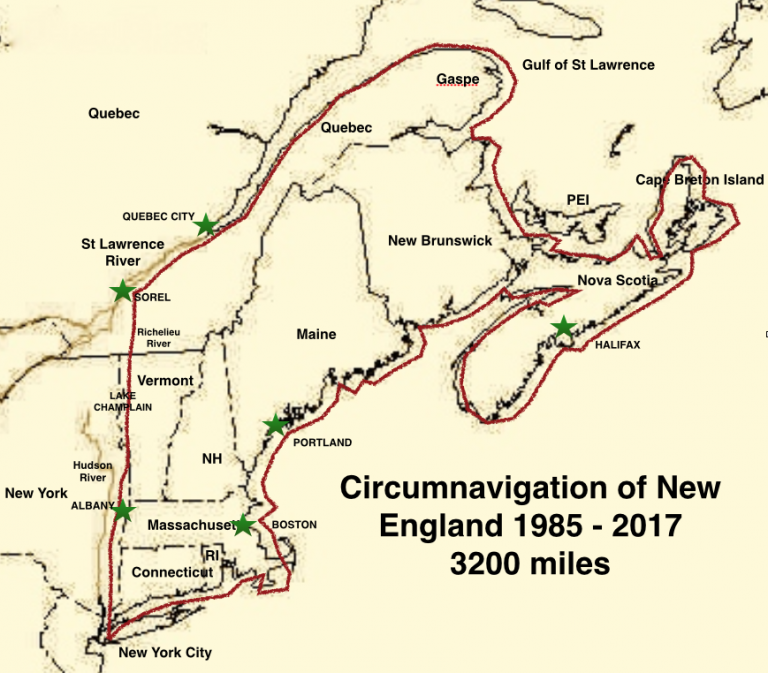 How to circumnavigate New England by kayak (without touching dry land!)