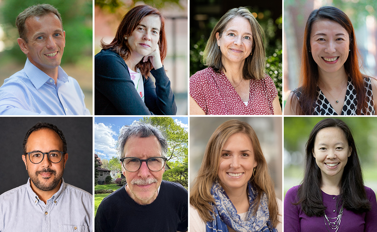 New endowed chairs: Martin Abel, Elena Cueto Asín, Laura Henry, Guo Jue, Badie Khaleghian, Michael Kolster, Emily Peterman, Peggy Wang