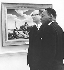 Dr. King in the Museum of Art