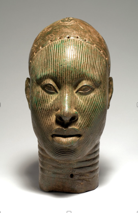 Pre-European bronze head from Ife, Nigeria