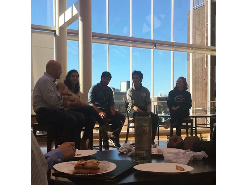 Students Trek to Boston Tech Companies Bowdoin College