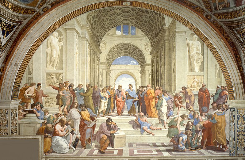The School of Athens by Raphael, 1511.