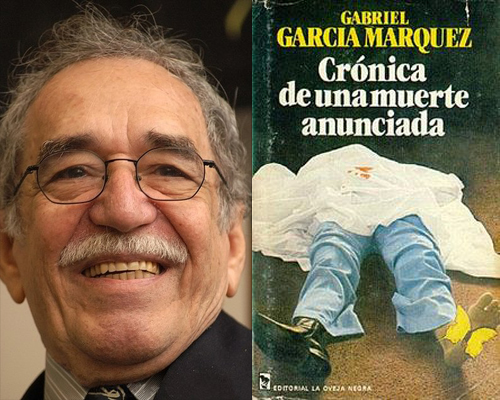 Gabriel García Márquez and a Spanish language edition of Chronicle of a Death Foretold