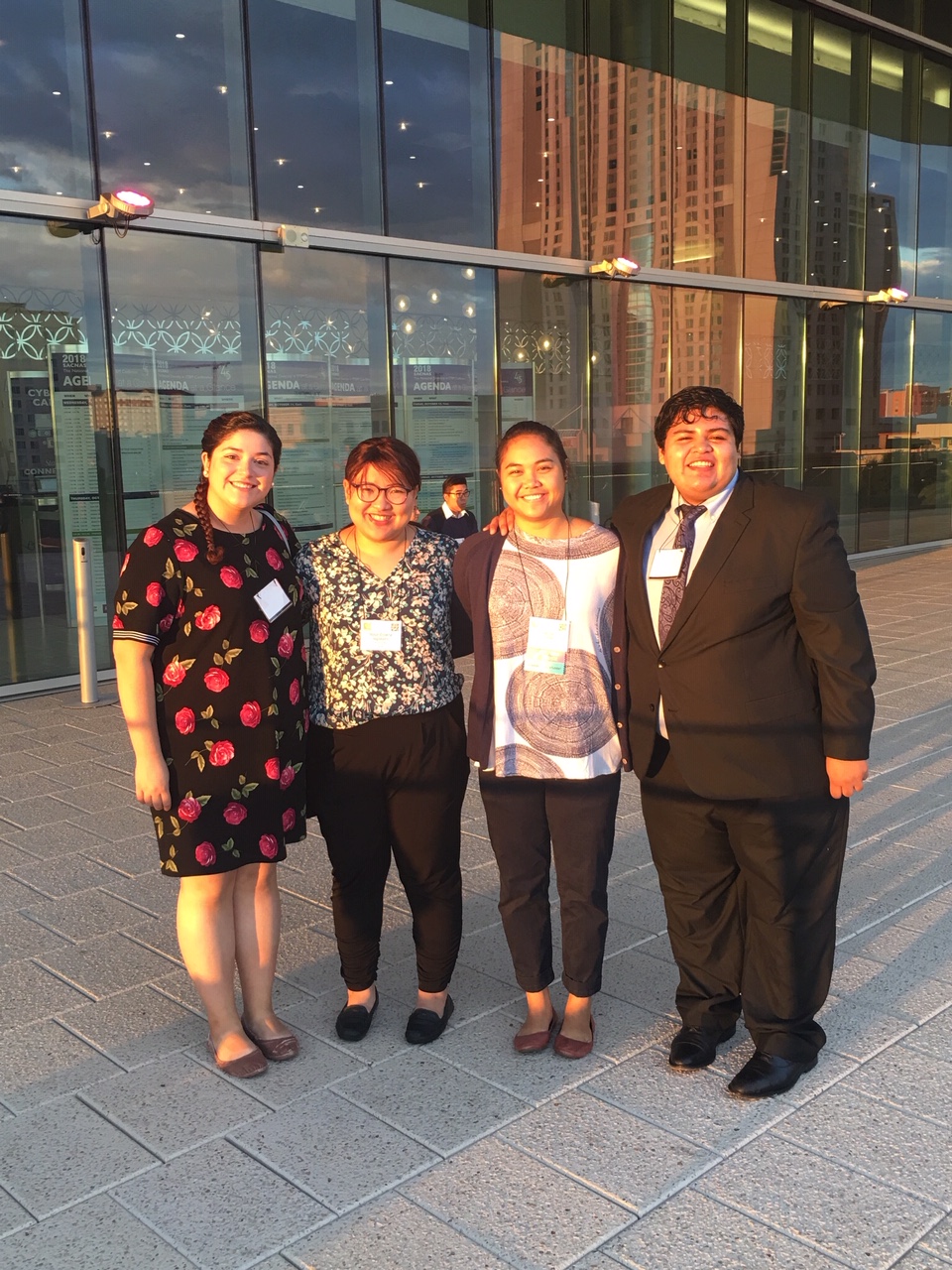 The group of students at SACNAS 2018