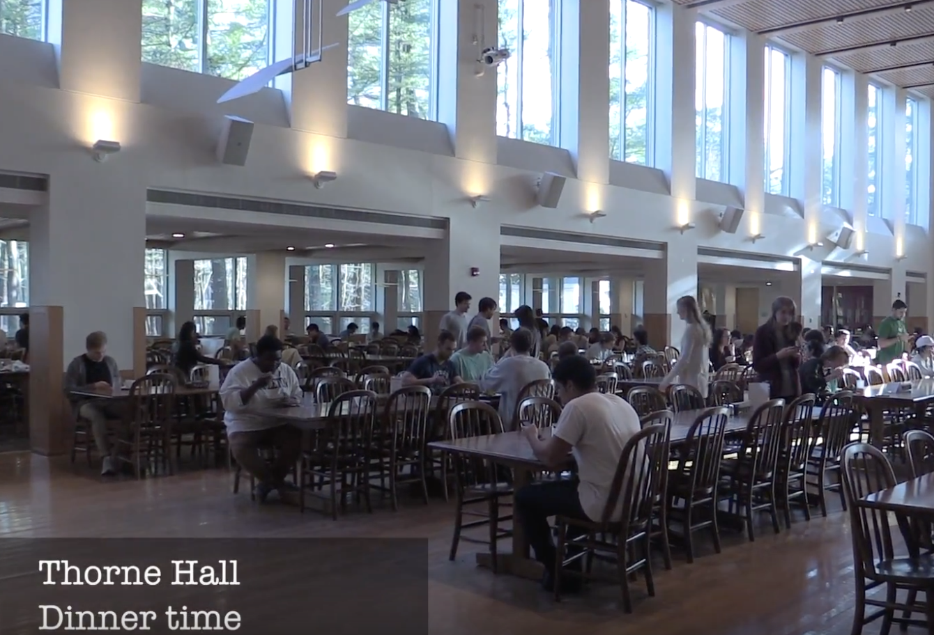 Thorne dining hall