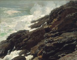 “High Cliff, Coast of Maine,” 1894, oil on canvas by Winslow Homer. Smithsonian American Art Museum, Gift of William T. Evans. Photography: Smithsonian American Art Museum, Washington, DC / Art Resource, NY.
