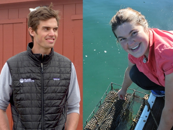 James Crimp ’14 and Bailey Moritz ’16.