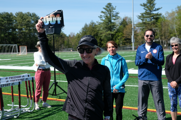 Freeport Honors Joan Benoit Samuelson '79 with New High School Track