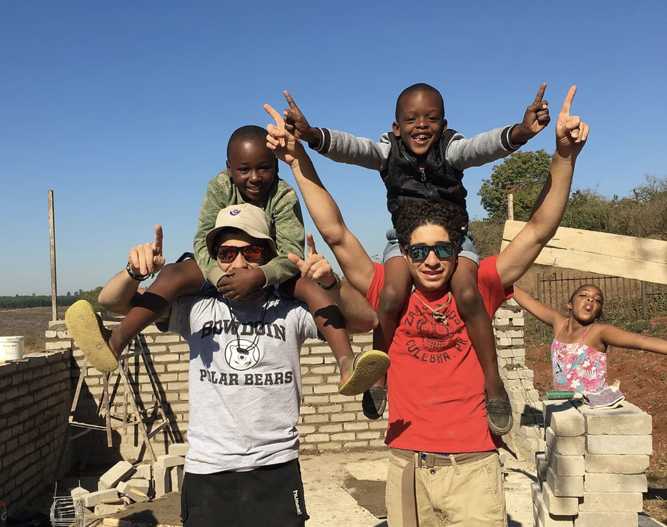 Juan Magalhães ’21 working on project in South Africa in 2017