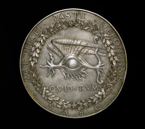 Medal designed by Leon Battista Alberti 