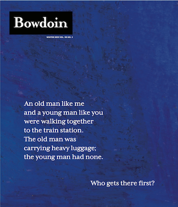 Winter 2019 issue of Bowdoin Magazine