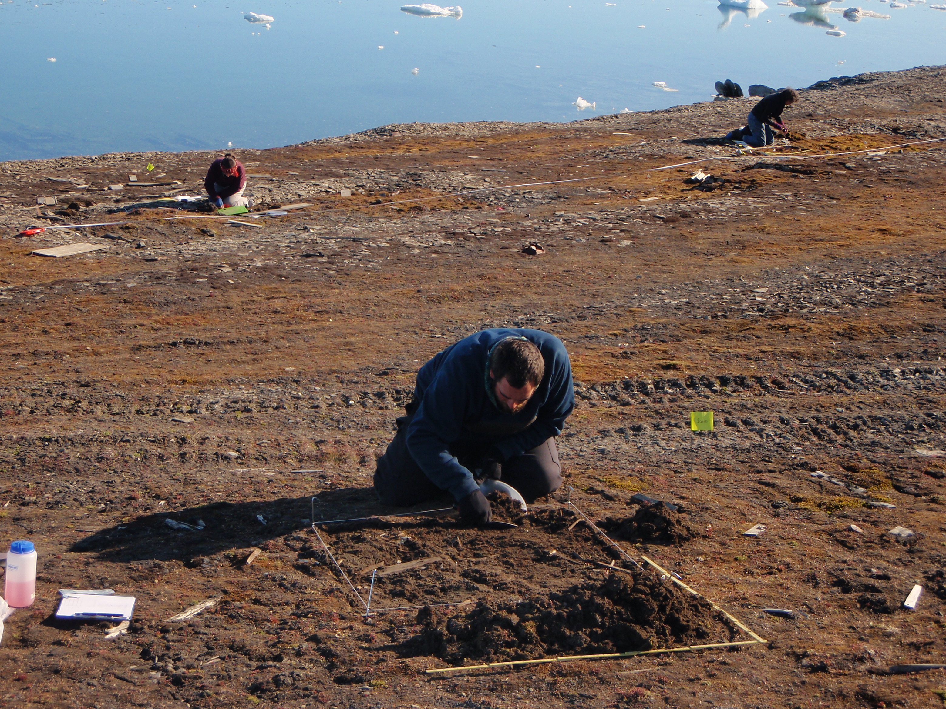 Cape Sheridan excavation