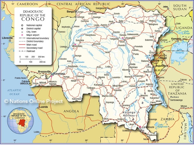 congo map