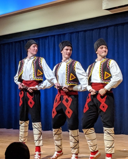 serbian dancers portrait