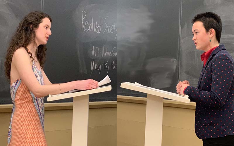 Mikayla Kifer ’19 states the reasons why we need noble lies while Ky Putnam ’22 argues the harm of noble lies.