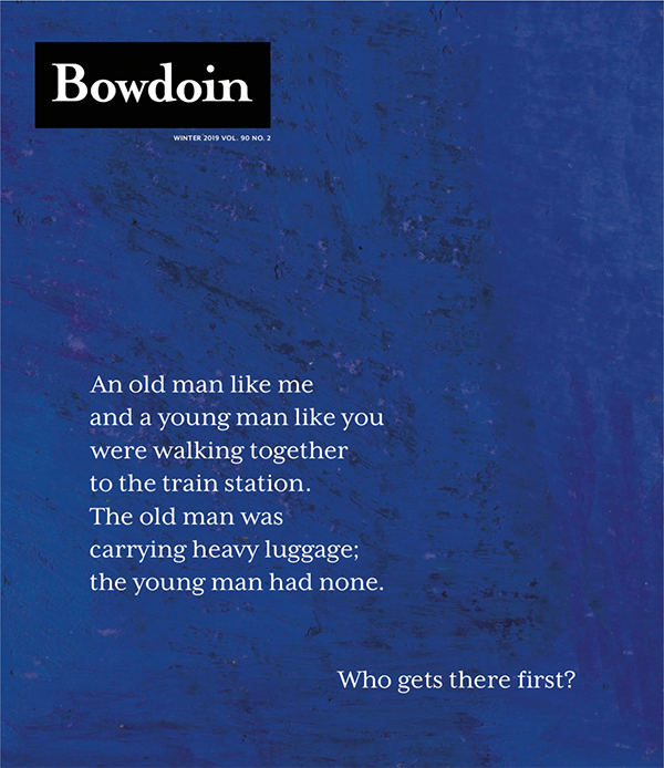 Winter 2019 issue of Bowdoin Magazine