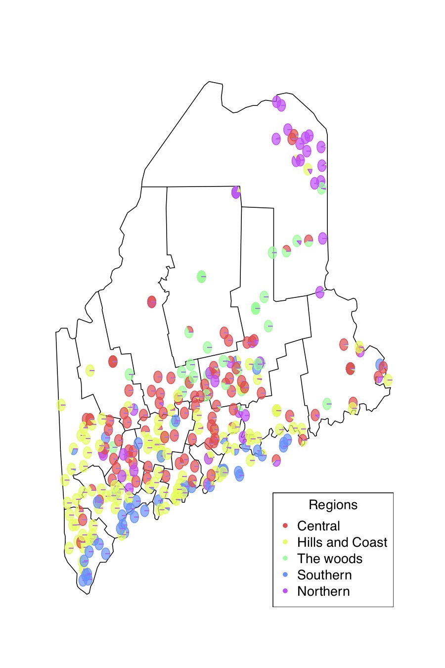 A map of clusters