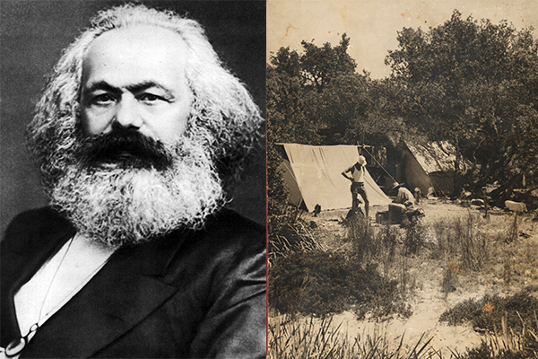 karl marx - camping trip