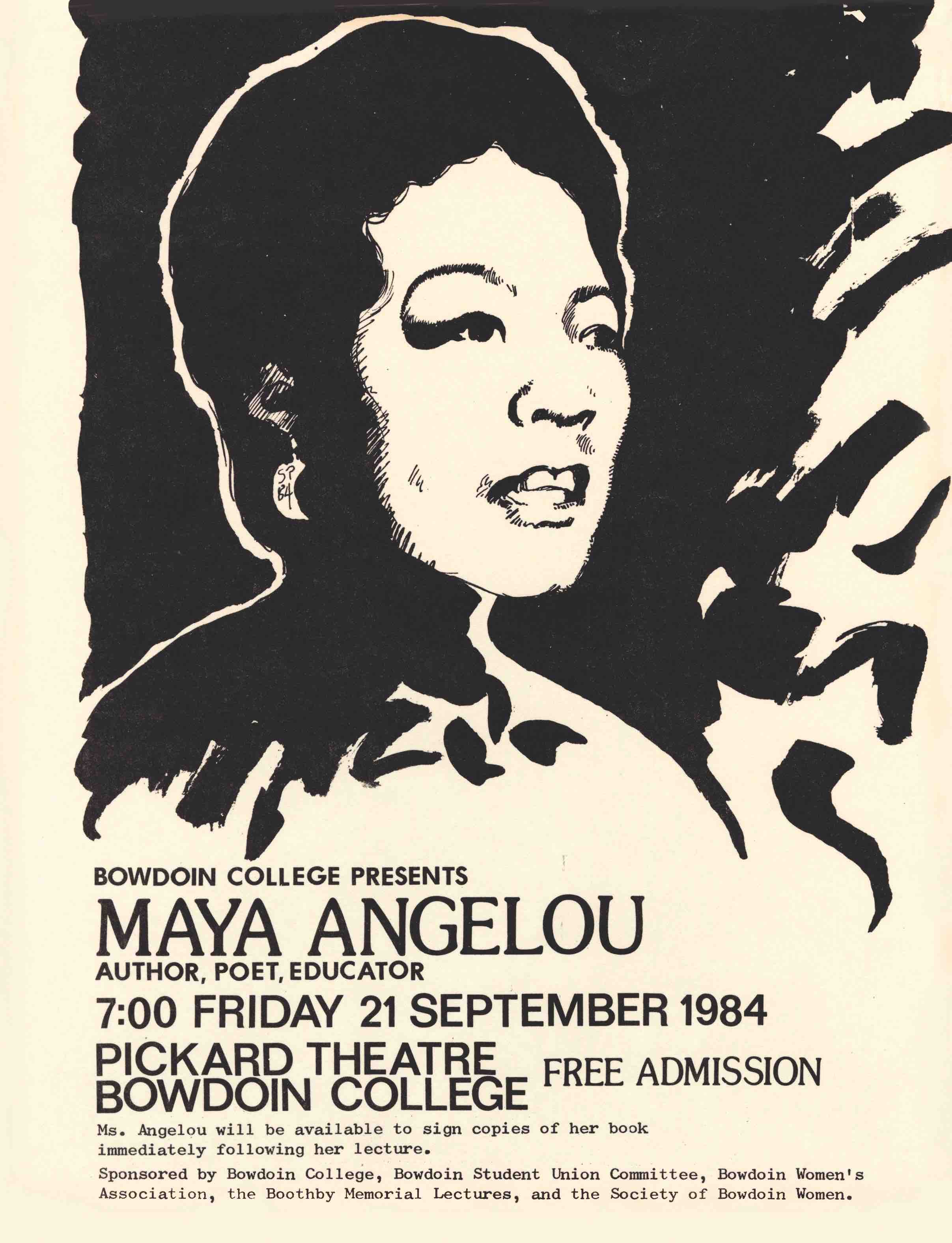 Maya Angelou poster