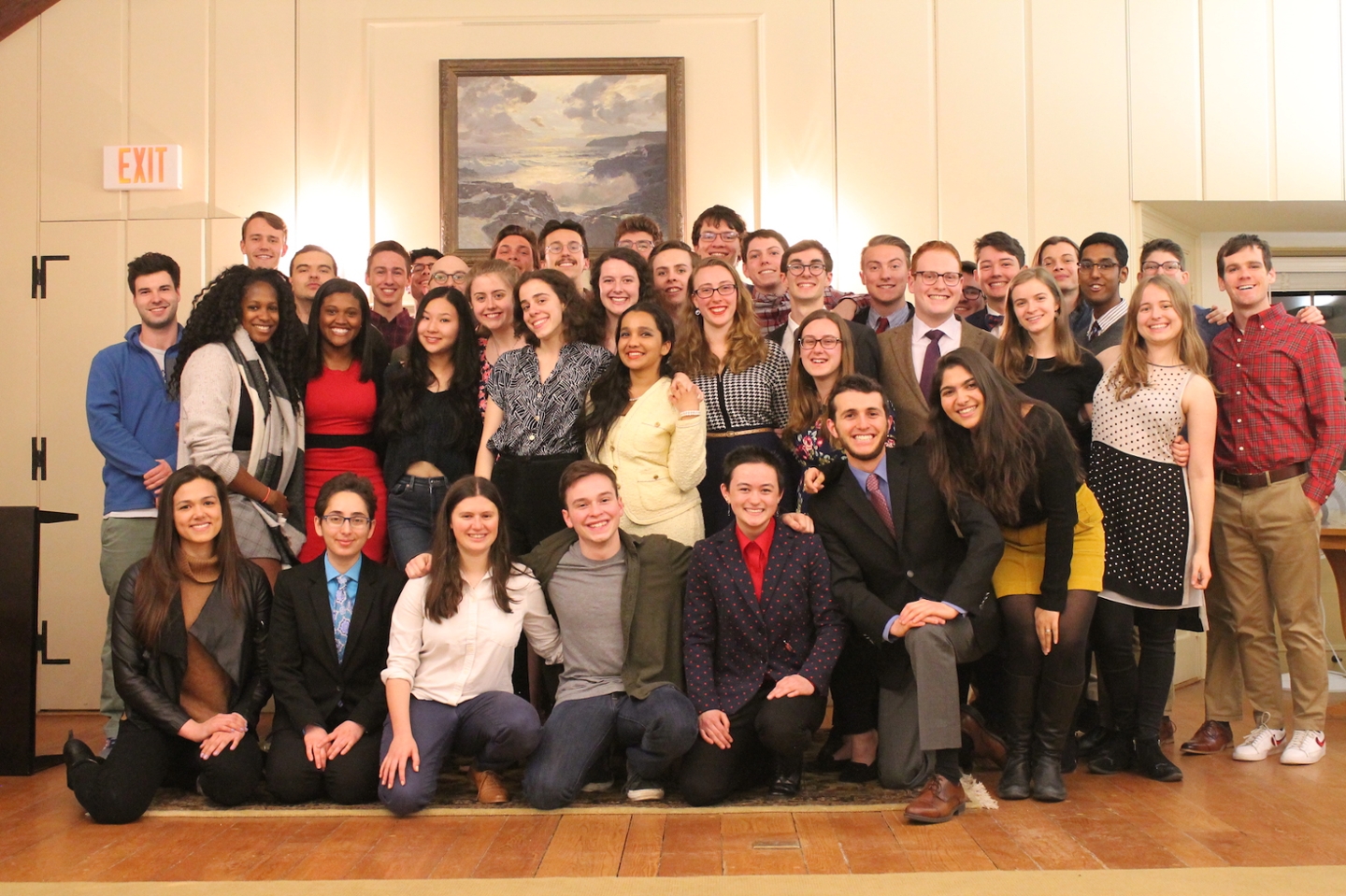 Peucinians at their 200th disputation, on April 25, 2019 (since 2007)
