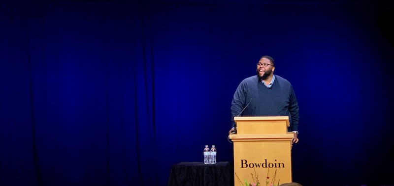 Anthony Jack at the podium