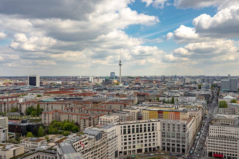view of berlin city