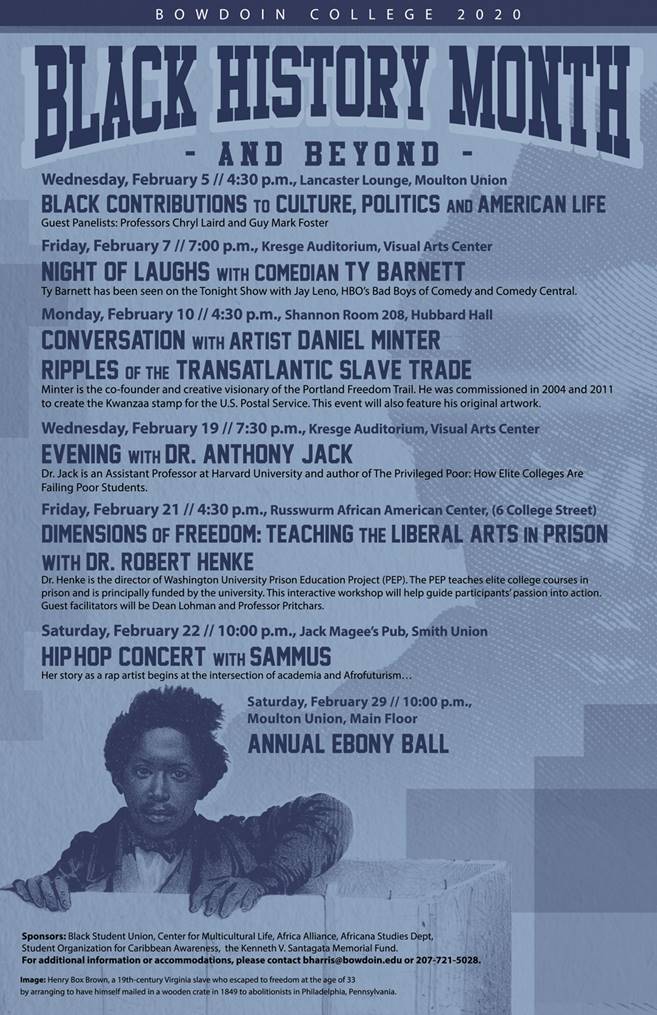 Black History Month poster