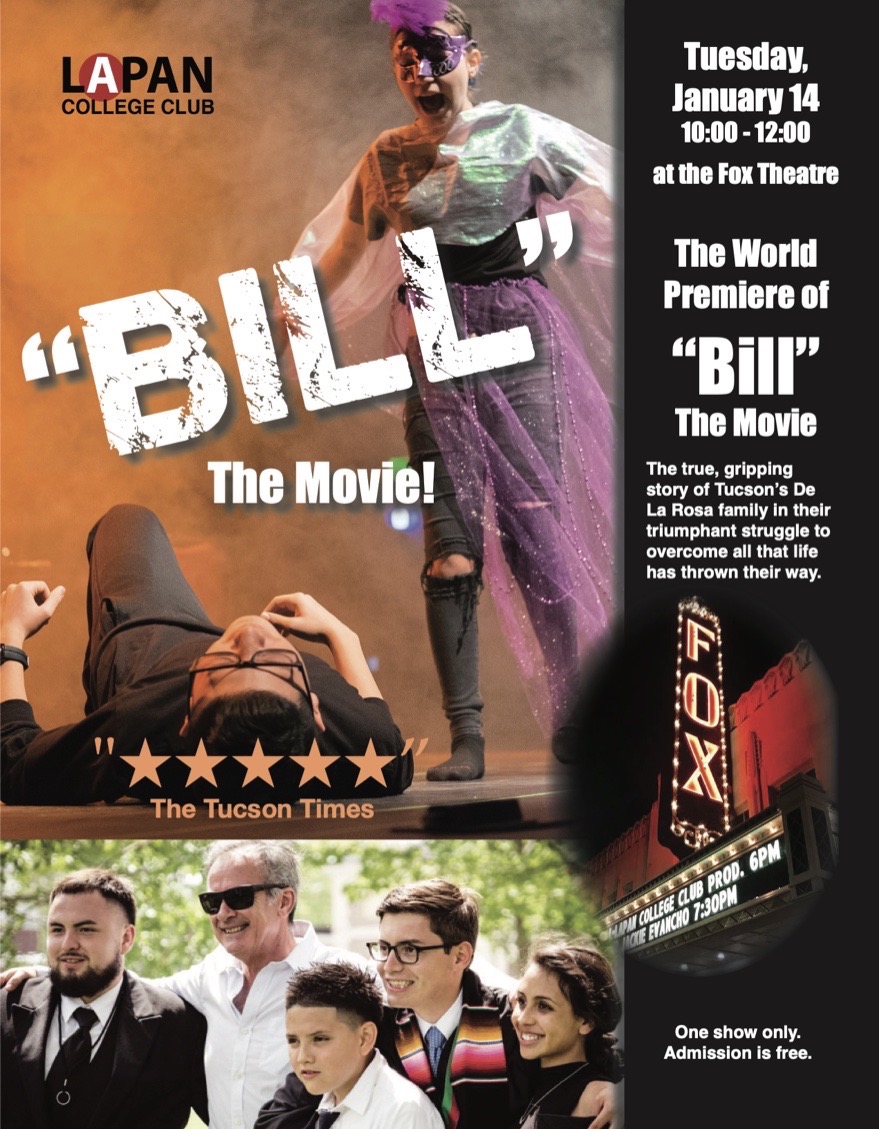 A flyer for Bill—The Movie