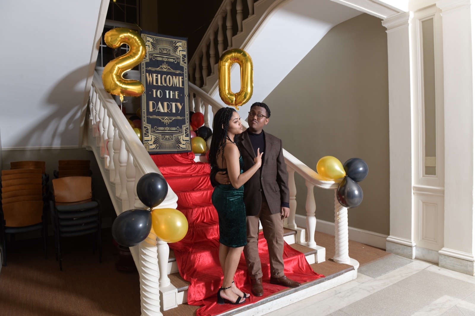 Bowdoin students joined with Bates and Colby to celebrate the Ebony Ball.