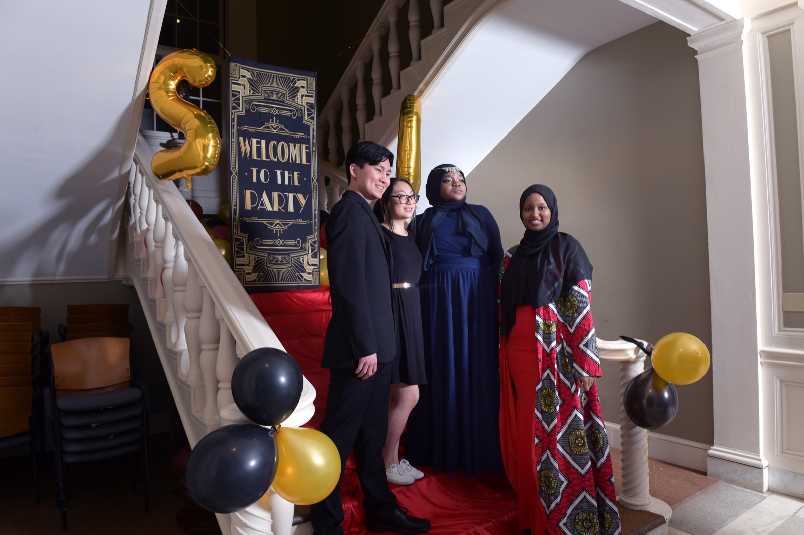 Bowdoin students joined with Bates and Colby to celebrate the Ebony Ball.