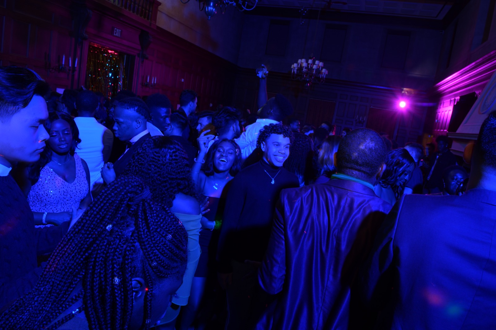 Bowdoin students joined with Bates and Colby to celebrate the Ebony Ball.