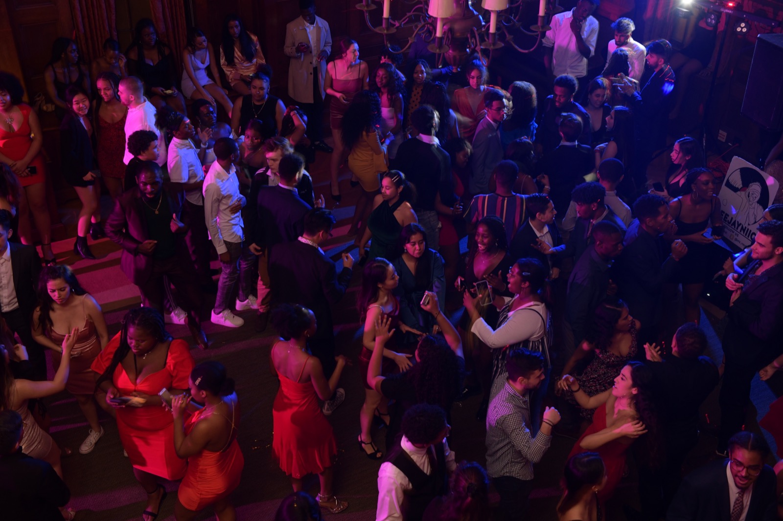 Bowdoin students joined with Bates and Colby to celebrate the Ebony Ball.