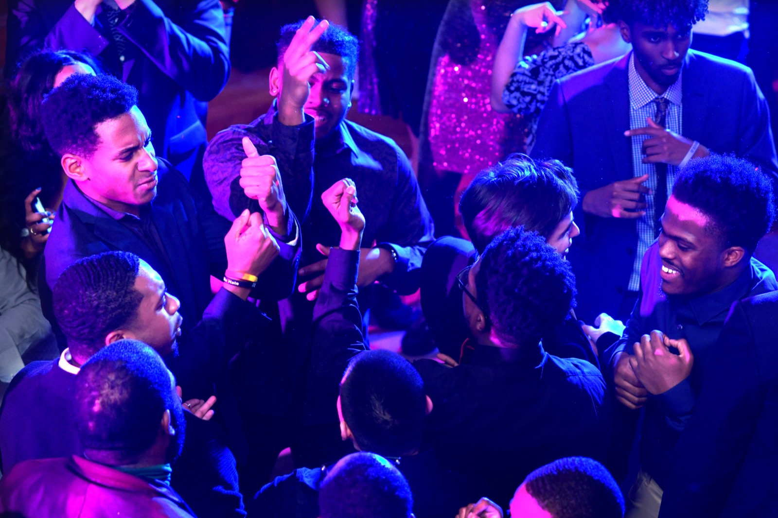 Bowdoin students joined with Bates and Colby to celebrate the Ebony Ball.