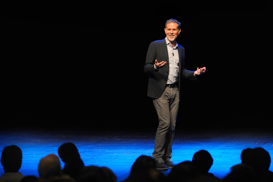 Reed Hastings at Bowdoin