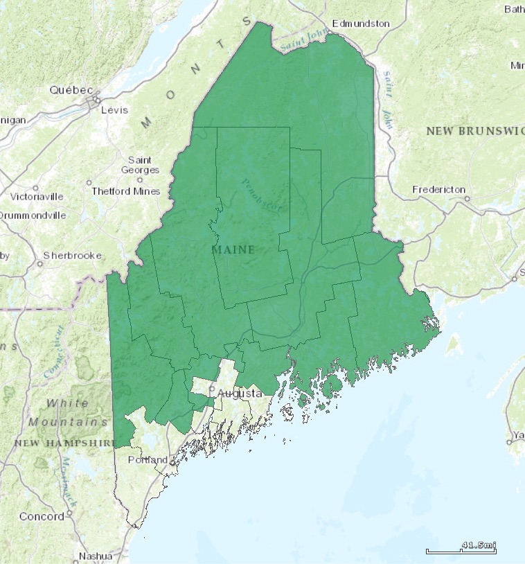 maine 2CD map