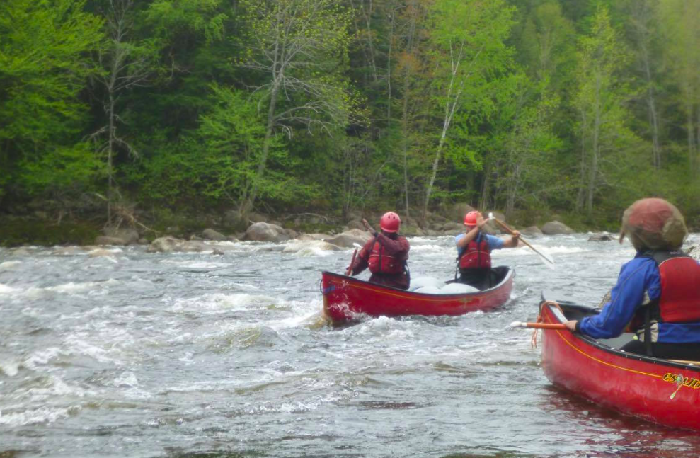 Mamadou Diaw whitewater rafting