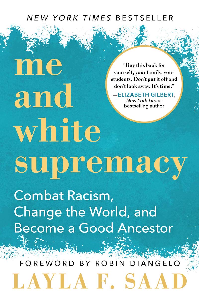 Book cover: Me and White Supremacy