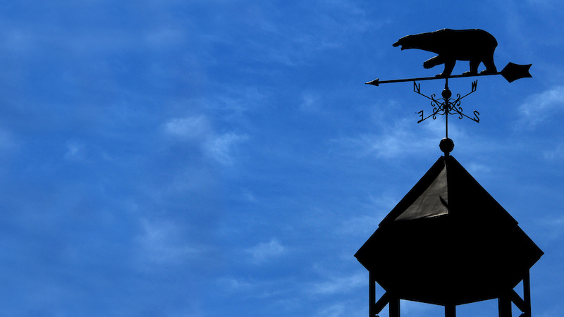 Polar Bear weather vane