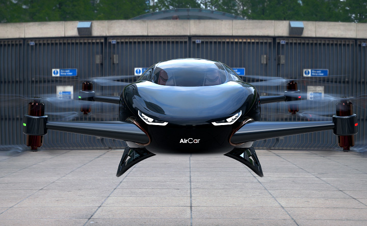 the Air Car, photo courtesy of Air Car Corp