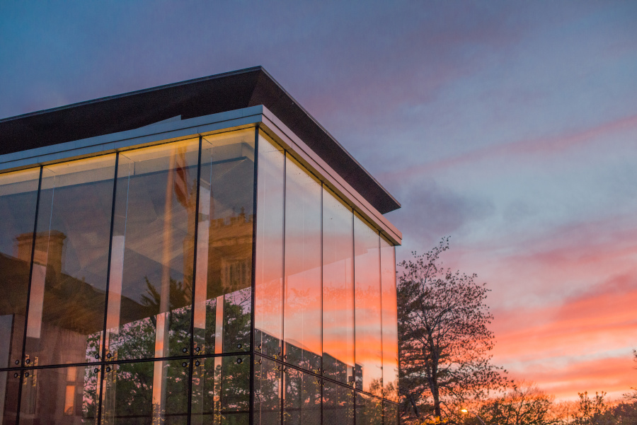 Museum of Art entrance pavilion