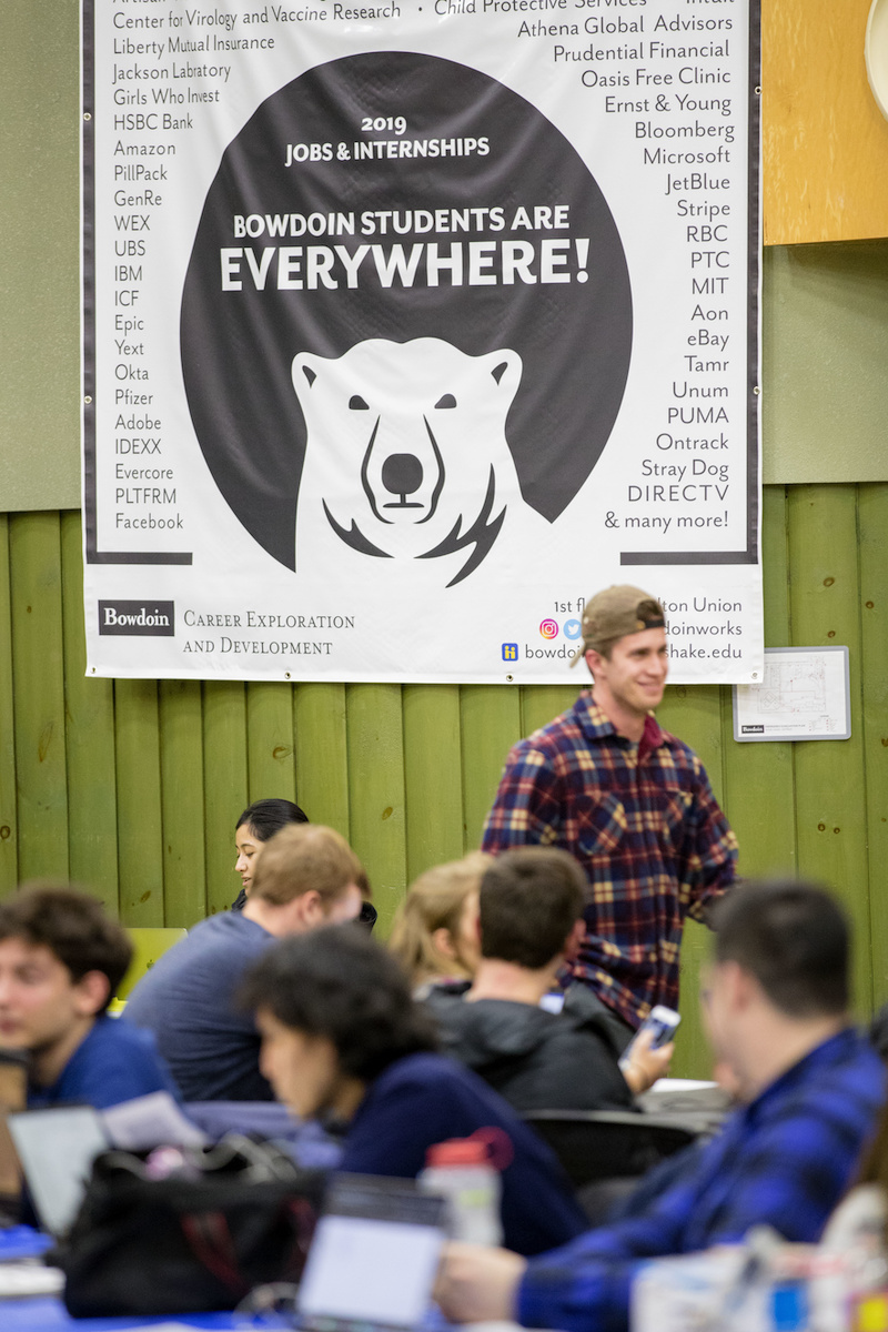 CXD's 2019 jobs banner in Smith Union