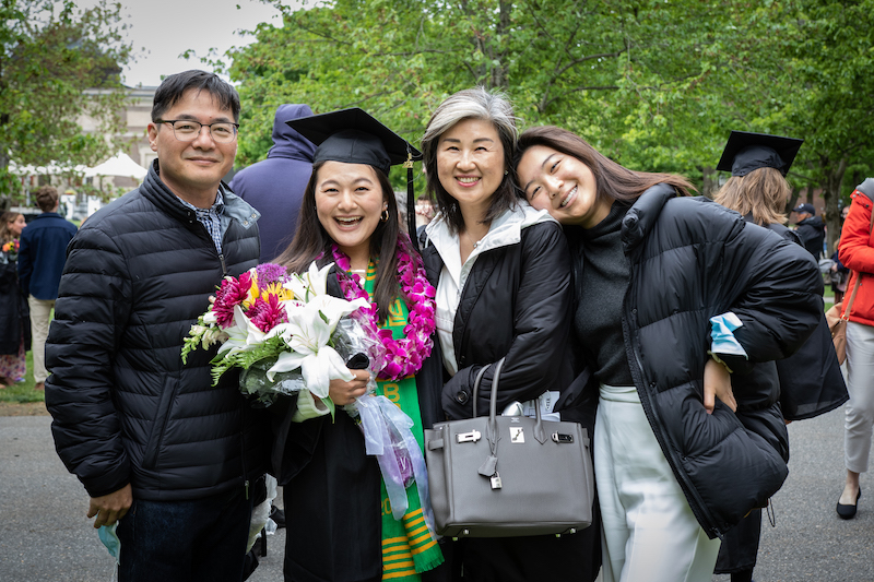 Commencement 2021 family