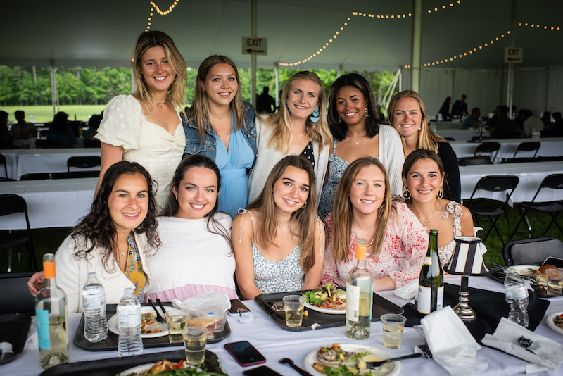 Pints with professors and Commencement dinner