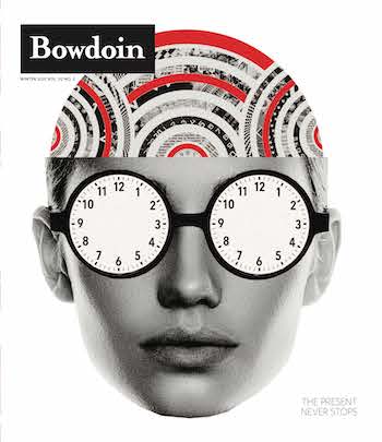 Winter 2021 Bowdoin Magazine cover