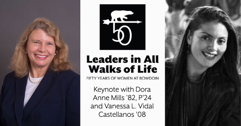 Dora Anne Mills '82, P'24 and Vanessa L. Vidal Castellanos '08
