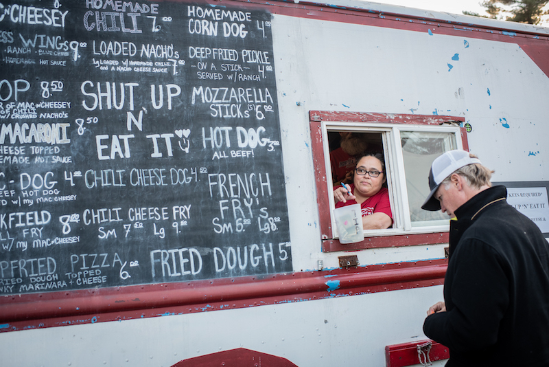 Food truck server